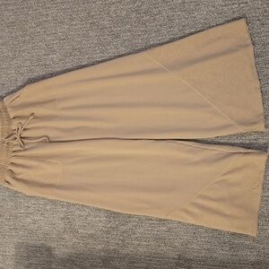 Three Bird Nest Beige Wide-Leg Pants